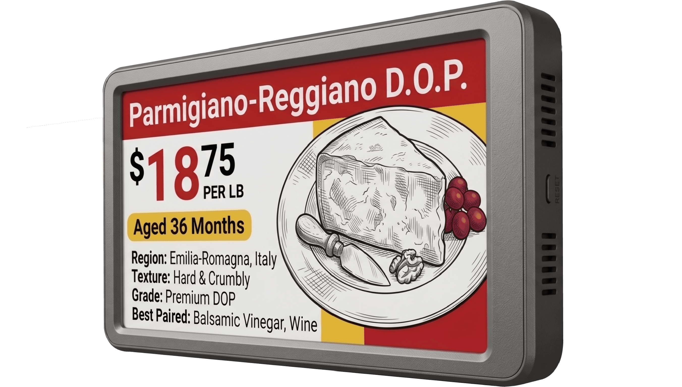 Modelos de etiqueta eletrônica AGTag